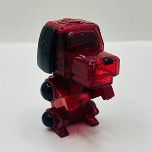 2000 McDonalds Poo-Chi Happy Meal Tiger Electronics Translucent Red Figure